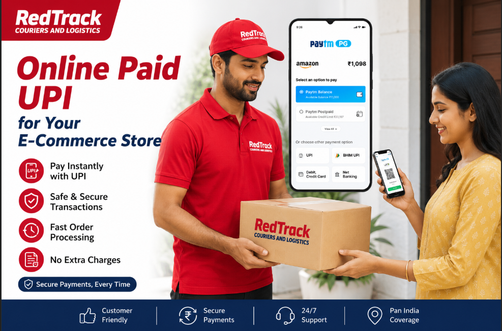 RedTrack Online Paid UPI delivery service
